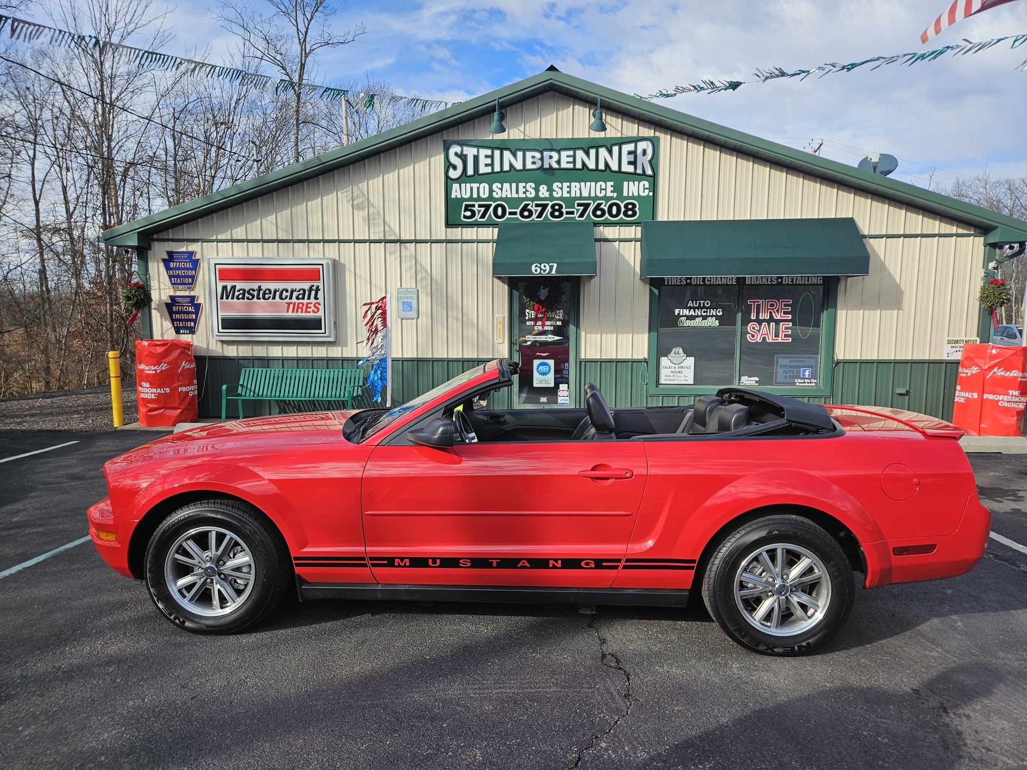 2007 FORD MUSTANG PREMIUM CONVERTIBLE 2D